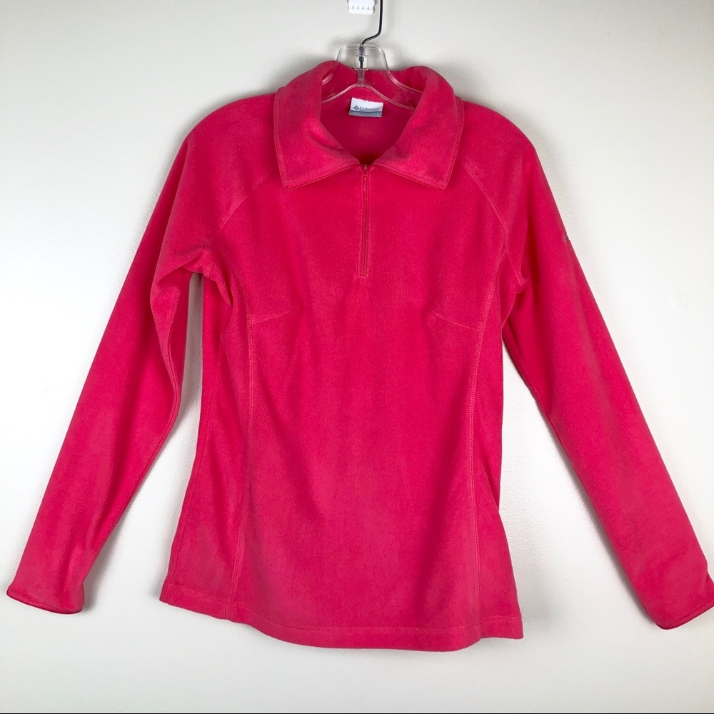 Columbia Half Zip Fleece Pullover Small Women’s